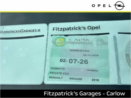 2018 Renault Megane 1.5 dCi 110 DYNAMIQUE NAV Estate €10,950