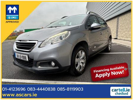 2014 Peugeot 2008 ACTIVE 1.2 ** IRISH CAR ** HIGHLY MAINTAINED ** AIR CON ** BLUETOOTH ** SUPERB EXAMPLE ** €5,995