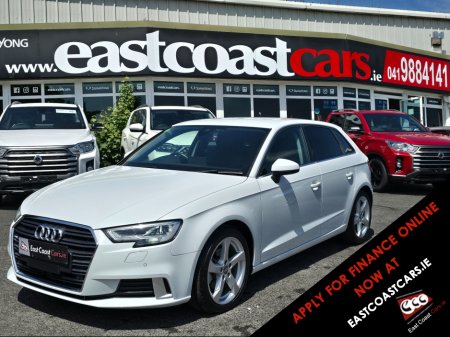 2019 Audi A3 ( 192 ) 1.4 TFSI SPORT VIRTUAL COCKPIT - NAVIGATION -CARPLAY ANDRIOD PACK - REVERSING CAMERA / PARKING SENSORS - DRIVE MODE   - LOW ROAD TAX BAND SIMI    MAIN DEALER - €22,950
