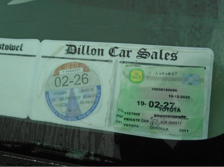 2011 Toyota Corolla 1.4 D-4D TERRA MC 4DR €5,400 thumbnail