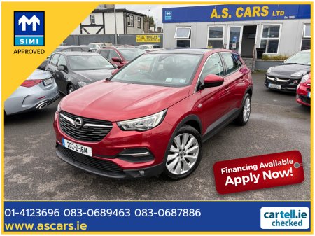 2020 Opel Grandland X GRANDLAN X 1.5 ELITE ** 1 OWNER IRISH CAR ** FULL SERVICE HISTORY ** PANORAMIC GLASS ROOF **  FULL LEATHER INTERIOR ** HEATED & COOLED SEATS ** ELECTRIC/MEMORY SEATS ** BEST AVAILABLE **
