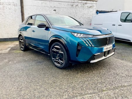 2024 Peugeot 3008 E 3008 GT-LINE 73KW 210BHP FULLY ELECTRIC €31,950