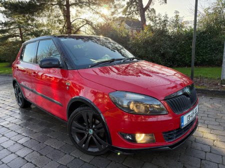 2013 Skoda Fabia MONTE CARLO 1.2 HTP 60HP 4DR €6,950