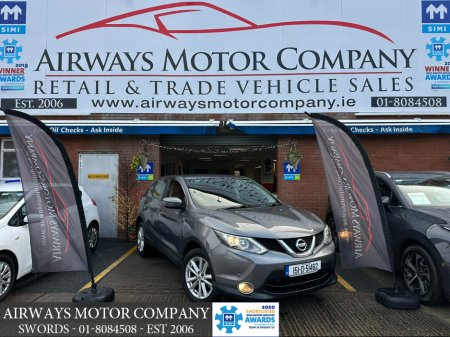 2015 Nissan Qashqai 1.2 DIG-T - FRESH NCT €10,850
