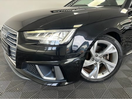 2019 Audi A4 AUDI A4 S-LINE 2.0 PETROL*FACELIFT*DIGITAL DASH*HEATED SEATS*ELECTRIC MEMORY ADJUSTABLE*360 CAMERAS & PARK ASSIST*AUTOHOLD*DRIVE MODES*BLIND SPOT ASSIST,LANE ASSIST,ADAPTIVE CRUISE CONTROL*FINANCE AVA €29,950