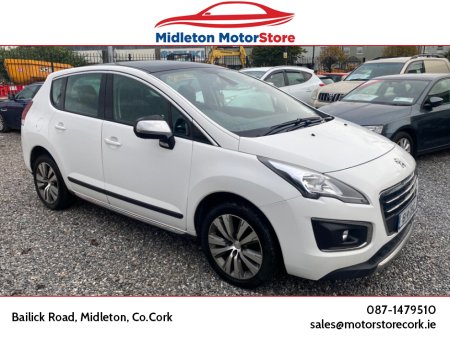 2016 Peugeot 3008 ACTIVE 1.6 BLUE HDI 120 4 4DR €9,900