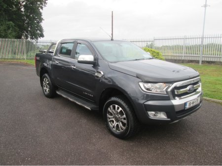 2018 Ford Ranger LIMITED EDITION 2.2 TDCI 160BHP AUTO D/ CAB €23,550