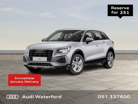 2026 Audi Q2 30 Tfsi SE €460 per month
