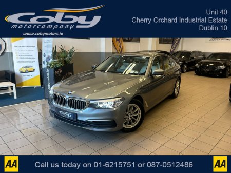 2020 BMW 5 Series 2.0 Diesel Saloon 4DR AUTO. NCT, Full Leather, Only 61km, Alloy Wheels, Dual Climate Control, Paddle Shift, Mirror Link, Parking Sensors, Bluetooth, MFSW, Automatic Lights & Wipers and more. €32,950