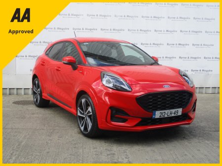 2021 Ford Puma ST-LINE  5DR 1.0T 125 MHEV.  UP GRADE ALLOYS, ONE VERY CAREFUL OWNER, FULL FORD SERVICE HISTORY AND IN SHOWROOM CONDITION !!12 MONTHS AA AND 12 MONTHS WARRANTY.  CALL BRENDAN ON 0872051161
