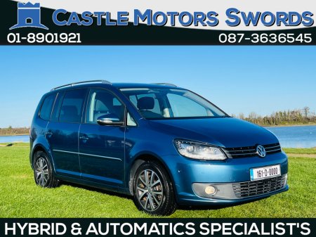 2016 Volkswagen Touran PETROL, AUTO 7 SEATS, FINANCE AVAILABLE €17,950