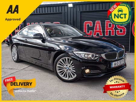 2014 BMW 4 Series 2014 BMW 420d LUX Coupe Auto/New NCT/*2026 PRICE*