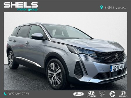 2021 Peugeot 5008 1.5 Diesel Allure 130BHP 7 Seats