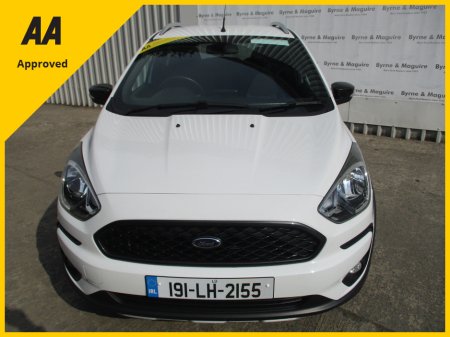 2019 Ford Ka + ACTIVE 1.2 PETROL WITH A HIGH SEATING POSITION WITH ONLY 54642 KMS FULLY SERVICED AND A NEW NCT TEST €15,950