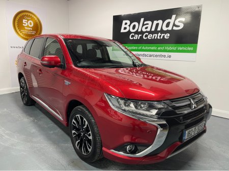 2018 Mitsubishi Outlander (Low Kms) 2.0 PHEV HYBRID AUTOMATIC 5DR MODEL  www.bolandscarcentre.ie €19,900