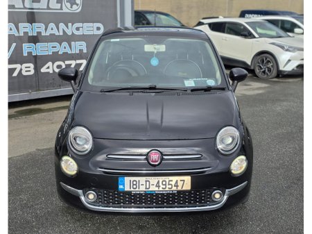 2018 Fiat 500 1.2 LOUNGE 69BHP 3DR €9,950
