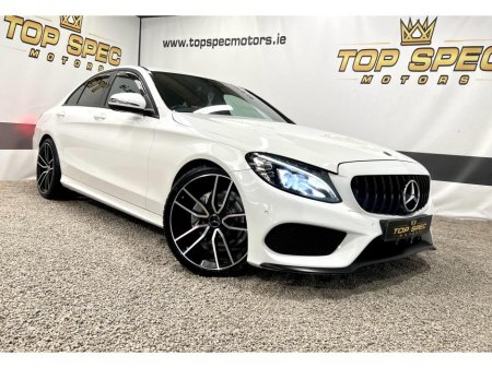 2017 Mercedes-Benz C Class C220 AMG LINE black edition