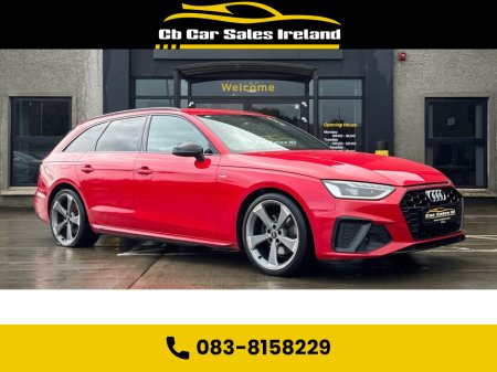 2021 Audi A4 2.0 TDI 35 Black Edition Estate 5dr Diesel S Tronic Euro 6 (s/s) (163 ps) VIRTUAL COCKPIT + TANGO RED + HEATED SEATS + REVERSE CAMERA €32,800