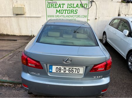 2008 Lexus IS 250 EXECUTIVE 4DR AUTO €1,950