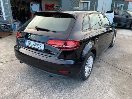 2018 Audi A3 1.6 TDI SE TECHNIK SPORTBAC SPORTBACK 116PS 5DR €19,999