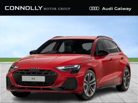2026 Audi A3 €610 p/m - SPORTBACK S-LINE TFSI A/T €52,950