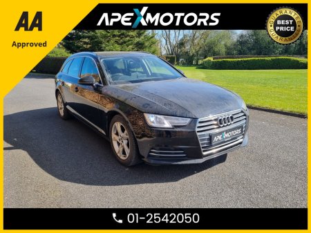 2016 Audi A4 FINANCE ARRANGED * SPORT ULTRA TDI * NEW NCT APR-27 * STAMPED SERVICE HISTORY * AA APPROVED * 101 SAFETY CHECKLIST * IMMACULATE * TOP-SPEC 5DR HATCH * CRUISE CONTROL and SPEED LIMITER * 2-KEYS