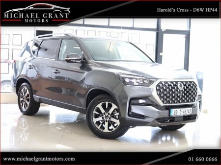 2025 KGM Rexton 2.2 P/T 4WD 2 SEAT COMMERCIAL VAT