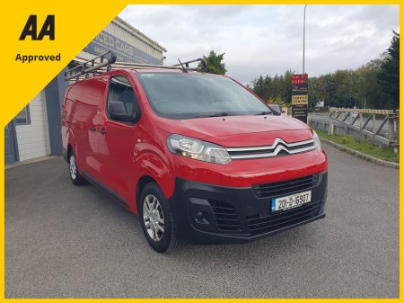 2020 Citroen Dispatch LWB 1.5 BLUEHDI 100 6M 6MT 4DR €12,154