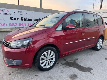 2012 Volkswagen Touran 1.4 TSI 5DR A AUTO 7 Seater