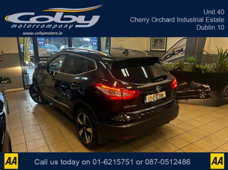 2017 Nissan Qashqai 1.5 Top Spec SV PREMIUM '17 5DR. NCT,Full Leather, Alloy Wheels, MFSW, Full Electrics, Reverse Cam,Parking Sensors, Cruise Control, Dual Climate Control, Sat Nav, Heated Seats, Luggage Cover and m €15,950
