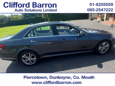 2013 Mercedes-Benz E Class Auto 200 CDI BLUE EFFICIENCY AVANTGARDE F/L 4DR AUTO €12,500