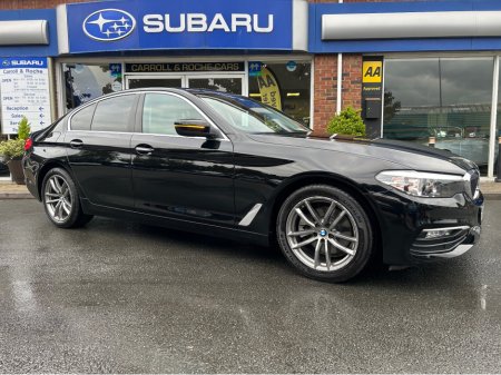 2018 BMW 5 Series 520D SE - Beautiful Low Mileage in Black + Ivory Leather - Top Trade-ins & Great Finance Deals - Nct & Tax - Assured Dealer Warranty -
