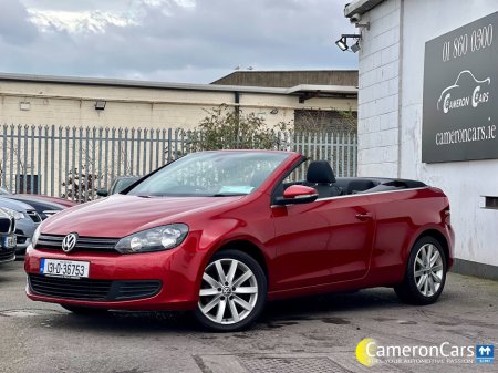 2013 Volkswagen Golf RUBY RED CONVERTIBLE STUNNING CAR €9,950