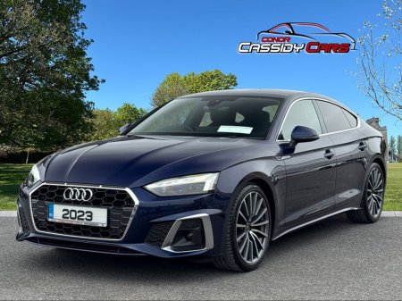2023 Audi A5 S-LINE *BLACK EDT STYLING*// HIGH SPEC // NAVARA BLUE // SAME DAY FINANCE // €43,950 thumbnail