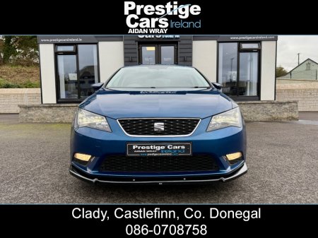2016 SEAT Leon 1.6 TDI SE DYNAMIC TECHNOLOGY,TECH PACK,IRISH REG,110BHP,METALLIC BLUE,BODY KIT,XENON LIGHTS,SAT NAV,APPLE CAR PLAY,TWO OWNERS,NCT UNTIL 09/2026,FSSH €10,995