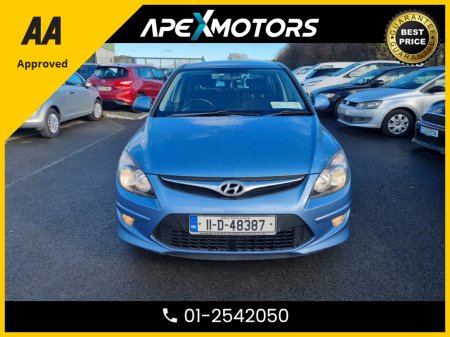 2011 Hyundai i30 1.6 COMFORT CRDI 5DR * AA APPROVED * 101 SAFETY CHECKLIST * IMMACULATE * TOP-SPEC 5DR HATCH * CRUISE CONTROL and SPEED LIMITER * NCT NOV-26 * LOW TAX * 12-MONTH ROADSIDE ASSIST * 01-2542050 €4,499