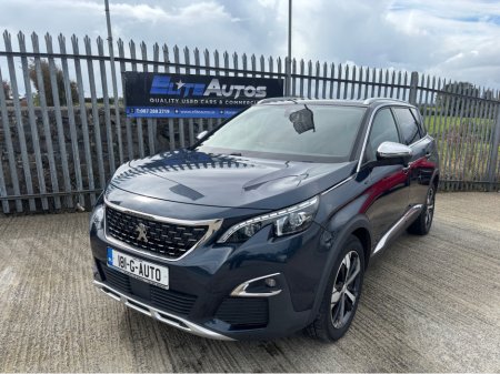 2018 Peugeot 5008 GT Blue HDI 2.0 Automatic €26,995