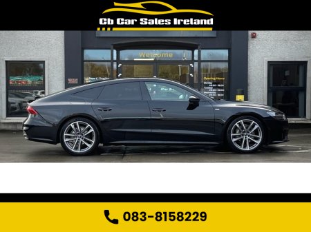 2022 Audi A7 2.0 TDI 40 Black Edition Sportback 5dr Diesel S Tronic Euro 6 (s/s) (204 ps) VIRTUAL COCKPIT + REVERSE CAMERA + HEATED FRONT SEATS €48,800
