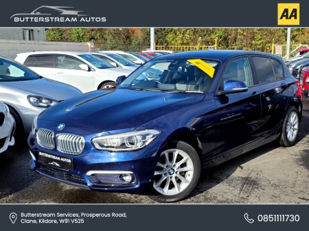 2017 BMW 1 Series 118D STYLE MODEL ONLY 75 K KMS €16,999