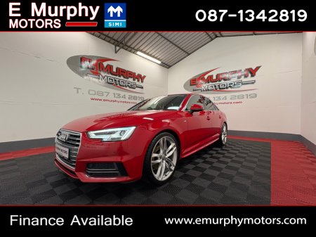 2017 Audi A4 2.0 TDI S/LINE AUTO 190P €75 PER WEEK €21,950