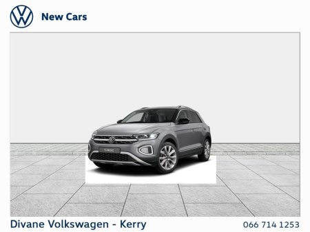 2026 Volkswagen T-Roc STYLE 75 PLUS 1.0 PETRO 116BHP €40,800