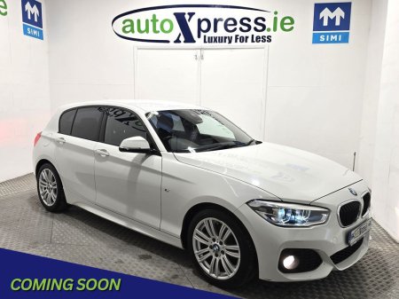 2017 BMW 1 Series 118D M-SPORT Automatic, Reversing camera €18,995