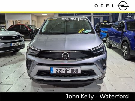 2022 Opel Crossland Elite 1.2i 130PS 6 Speed Auto €19,995