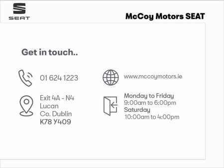 2017 SEAT Leon *COMING JANUARY*SEAT LEON 1.2TSI 110PS SE*FINANCE AVAILABLE*12 MONTHS WARRANTY* €13,950