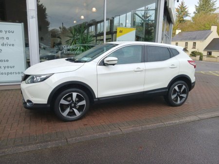 2016 Nissan Qashqai 1.5DCI CONNECTA, White, 2 owners. €10,950