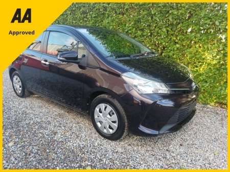 2015 Toyota Yaris 1.3 AUTOMATIC ONLY 18,550km FULLY SERVICED 4 NEW TYRES 2 YEARS NCT 6 MONTHS ROAD TAX HD REVERSE CAMERA TRACTION CONTROL WIND DEFLECTORS FACTORY IMMOBILISER PUSH BUTTON START €12,995