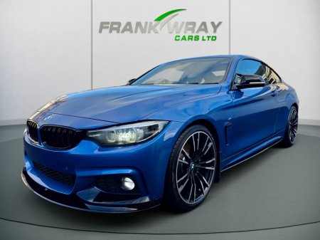 2017 BMW 4 Series M-SPORT PLUS **FULL M-PERFORMANCE KIT**FULL LEATHER**SAT NAV**HEATED SEATS**AS NEW**FSH**