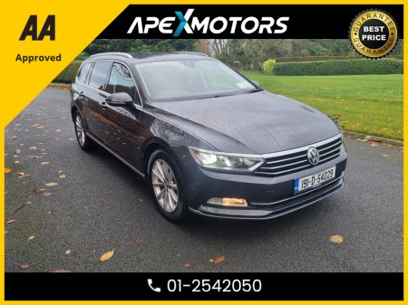 2019 Volkswagen Passat FINANCE ARRANGED * 2.0 ESTATE AUTO HIGHLINE * TOP-SPEC ( EVERY EXTRA) * AUTOMATIC * AA APPROVED  * 101 SAFETY CHECKLIST * 12-MONTH ROADSIDE ASSIST  * IMMACULATE * LOW LOW KMs * ADAPTIVE CRUISE
