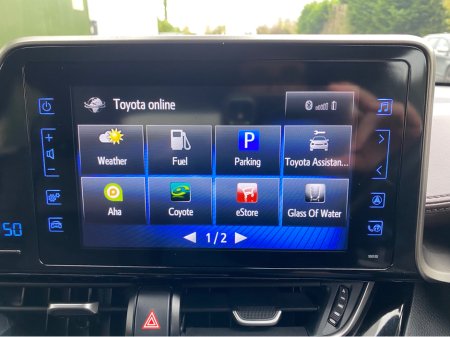 2019 Toyota C-HR SOL 1.8 PETROL HYBRID AUTOMATIC SUV *TOP SPEC IRISH JEEP* *FULL TOYOTA SERVICE HISTORY* *NCT 03/2027* *TAX 06/2026 €180 ROAD TAX* *FINANCE ARRANGED TODAY* €20,950 thumbnail