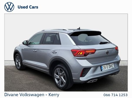 2025 Volkswagen T-Roc AUTO R-LINE 75 1.5 TSI PETROL 150 BHP €42,500
